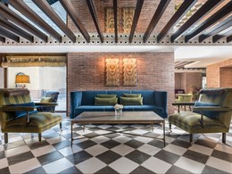 Le lobby de l'hôtel