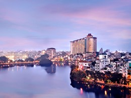 Vue de l'hôtel Sofitel Plaza Hanoi situé au Vietnam
