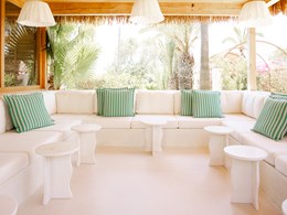 Le lobby de l'hôtel