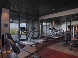 La salle de sport de l'hôtel