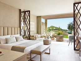 Junior Suite Private Garden Pool View