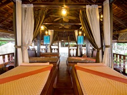 Le spa du Santhiya Tree Koh Chang Resort en Thailande