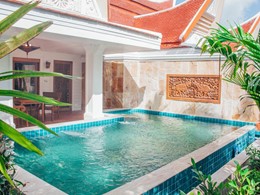 La piscine de la Hideaway Pool Villa du Santhiya Tree Koh Chang