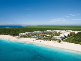 Vue aérienne du Secrets Maroma Beach Riviera Cancun