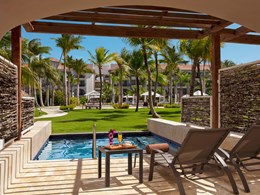 Le luxe d'une suite avec piscine privée