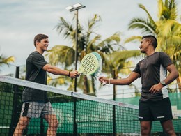 Le court de padel Le court de padel