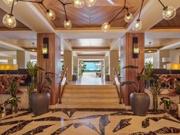 Le lobby de l'hôtel