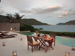 Dîner privé à la villa