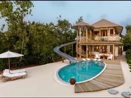 2 Bedroom Island Retreat with Slide