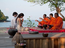 Mariage à l'hôtel Song Saa Private Island situé au Cambodge