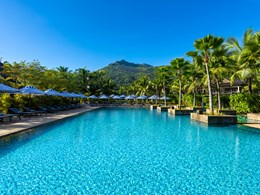 La piscine du Story Seychelles