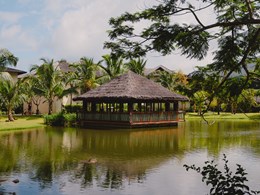 Le ponton du retaurant japonais le Seyshima