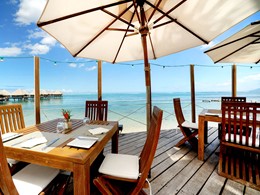 Somptueux repas face à l'océan au restaurant Le Carré