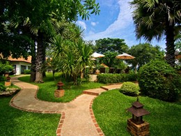 Jardin du Legend Chiang Rai Boutique Resort en Thailande