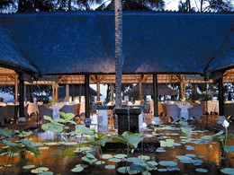 Autre vue du restaurant Kura Kura de l'Oberoi Bali