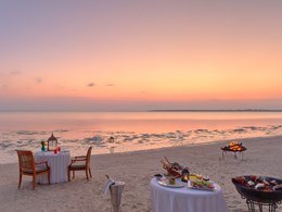 Offrez-vous une dîner romantique sur la plage