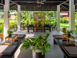 Le lobby de l'hôtel