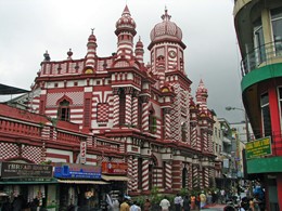 Vue de la ville de Colombo