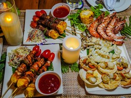 La cuisine du restaurant
