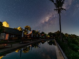 Le ciel étoilé au dessus de Munduk