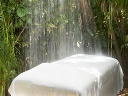 Le spa du Viceroy Riviera Maya est niché dans un paysage tropical luxuriant