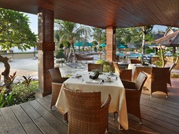 Sutre vue du Seahorse Restaurant de l'hôtel Vila Ombak