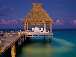 Dîner romantique au Zoetry Paraiso au Mexique