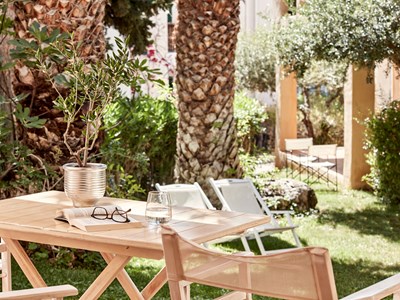 Le jardin de la Family Apartment