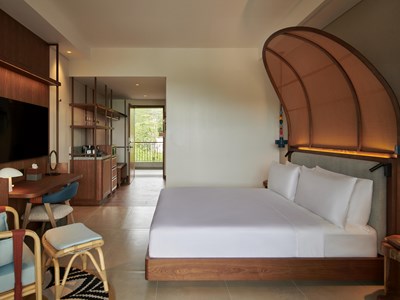 La Deluxe Room with Garden Viewdu Canopy by Hilton Seychelles