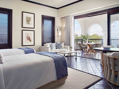 Chambre Deluxe Beachfront (2 lits twin)