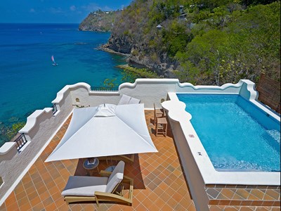 2 Bedroom Oceanview Villa Suite plus Pool + Roof terrace