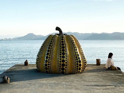 Citrouille de Yayoi Kusama