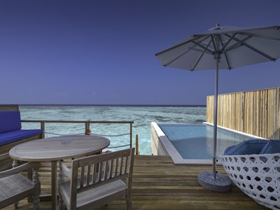 La Duplex Lagoon Pool Villa du Cora Cora Maldives