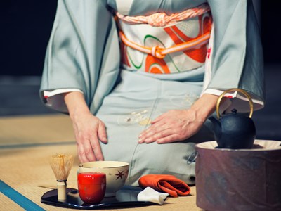 Une cérémonie du thé privative