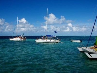 Croisière en catamaran : Vers l'île aux Bénitiers