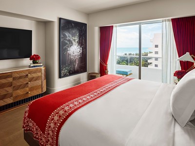 Partial Ocean View Room du Faena Hotel Miami Beach