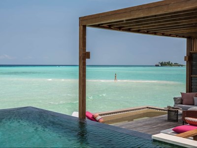 Family Two Bedroom Water Suite with Pool