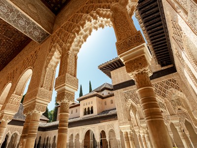 Palais de l’Alhambra à Grenade, Andalousie