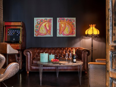 Les intérieurs de la Petite Penthouse Suite