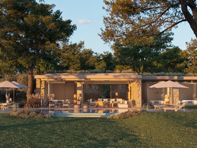 Deluxe Three Bedroom Villa Private Pool Garden View