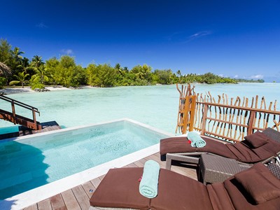 Overwater Villa with Pool de l'InterContinental Resort Bora Bora