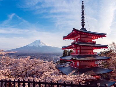 Temple Chureito, panoramas et sérénité garantie