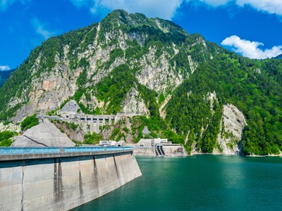 Kurobe Dam (Barrage de Kurobe)