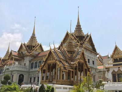 Le Grand Palais et les temples de Bangkok