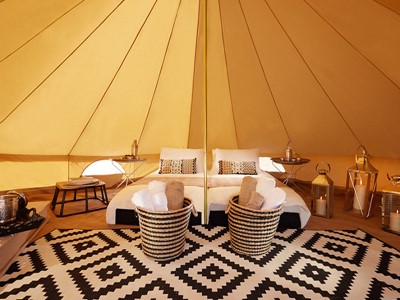 La tente du Magic Private Camps au Sultanat d'Oman