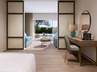 Junior Suite With Private Pool Garden View