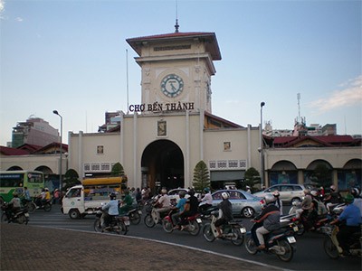 Le marché de Bén Thàng