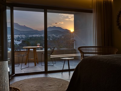 La Sunset Sea View Room du Minos Palace Hotel & Suites