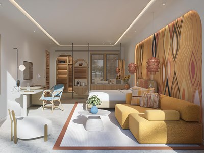 Executive Beachfront 2-bedroom Sea View Suite with Outdoor Jacuzzi