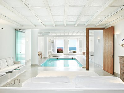 Luna Blu Suite with Private Indoor Pool